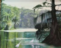 Landscapeswater - Bend Of The Wakulla - Oil